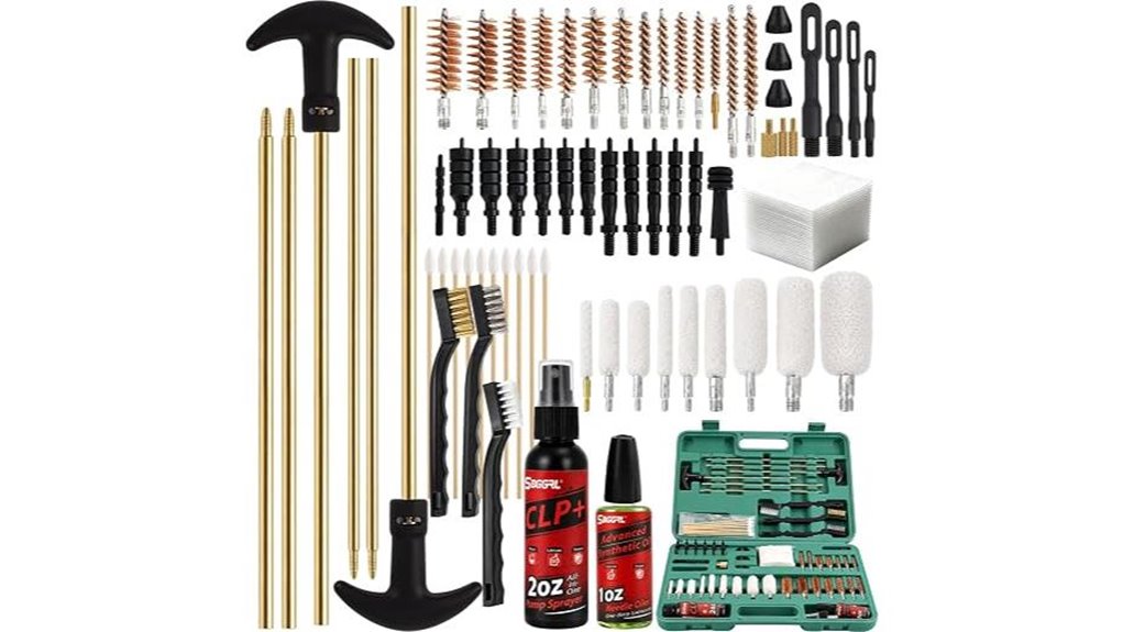 large firearm cleaning set
