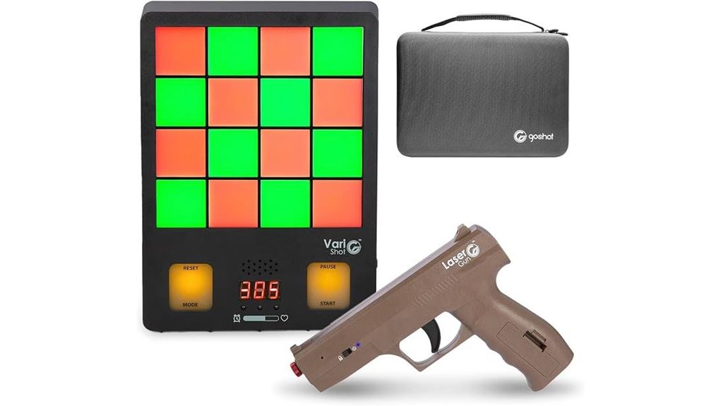 laser target shooting system