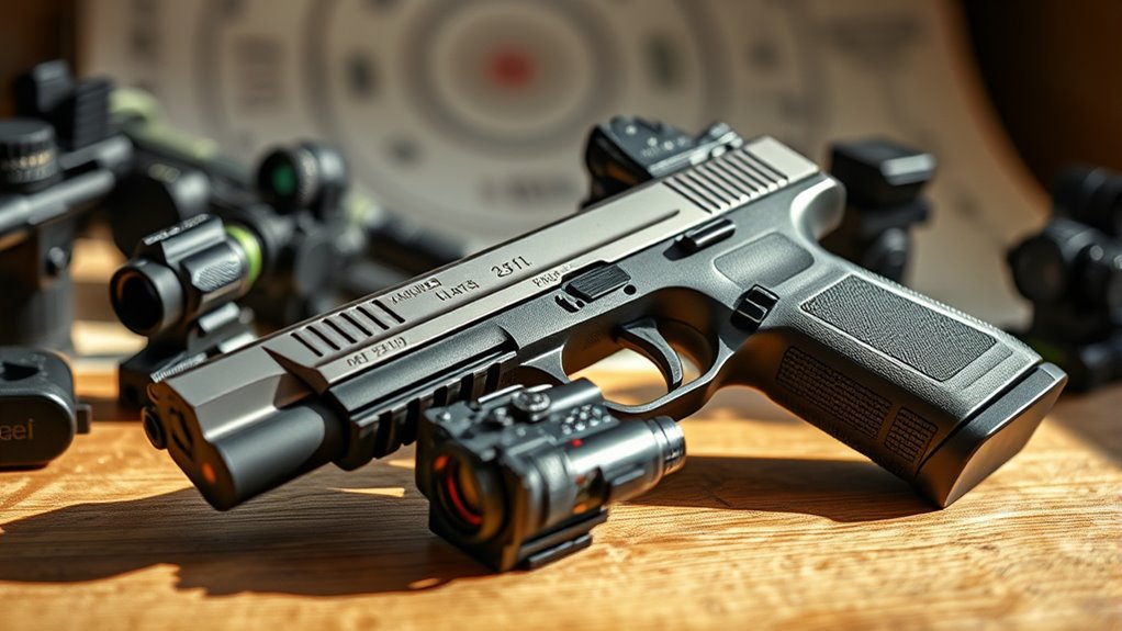 laser visibility and durability