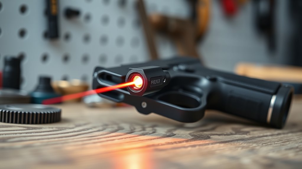 laser visibility compatibility durability