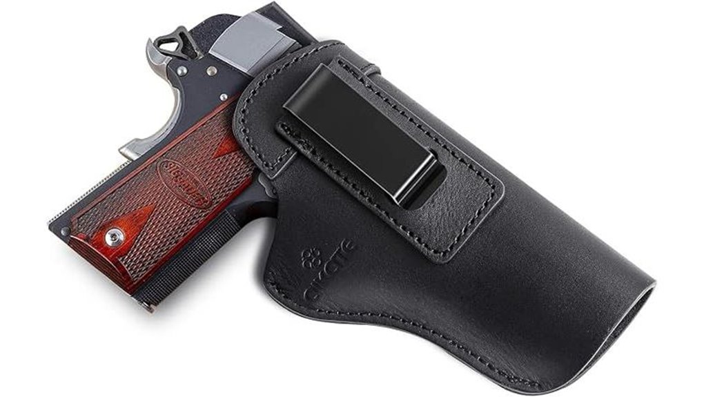 leather holster for handguns