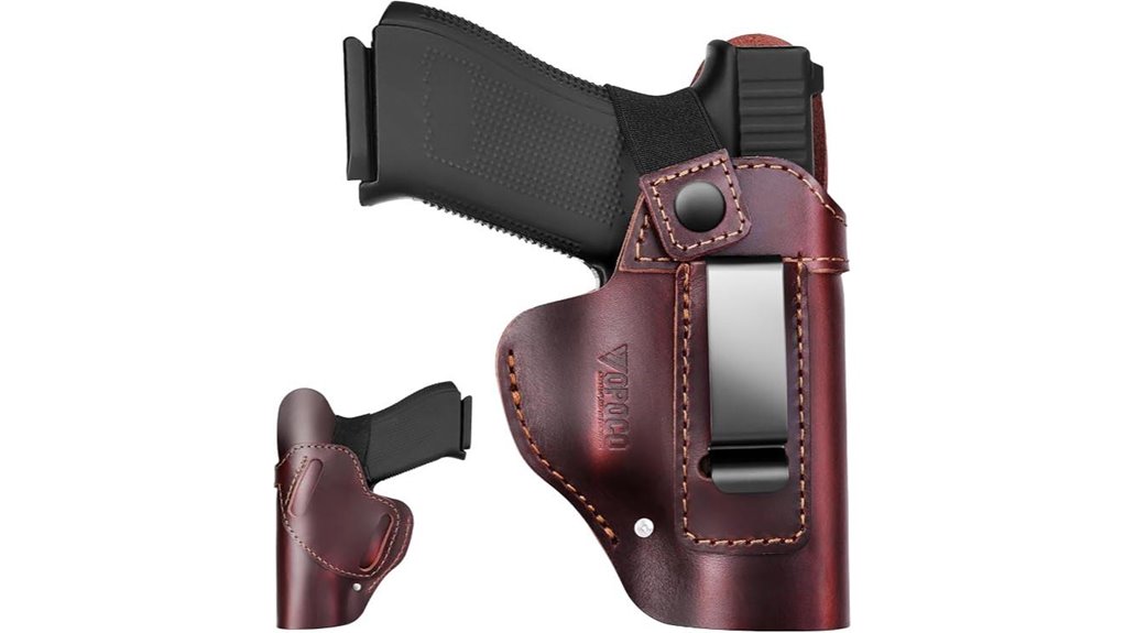 leather holster for pistols