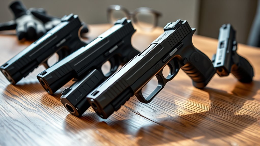 left handed pistol ergonomics