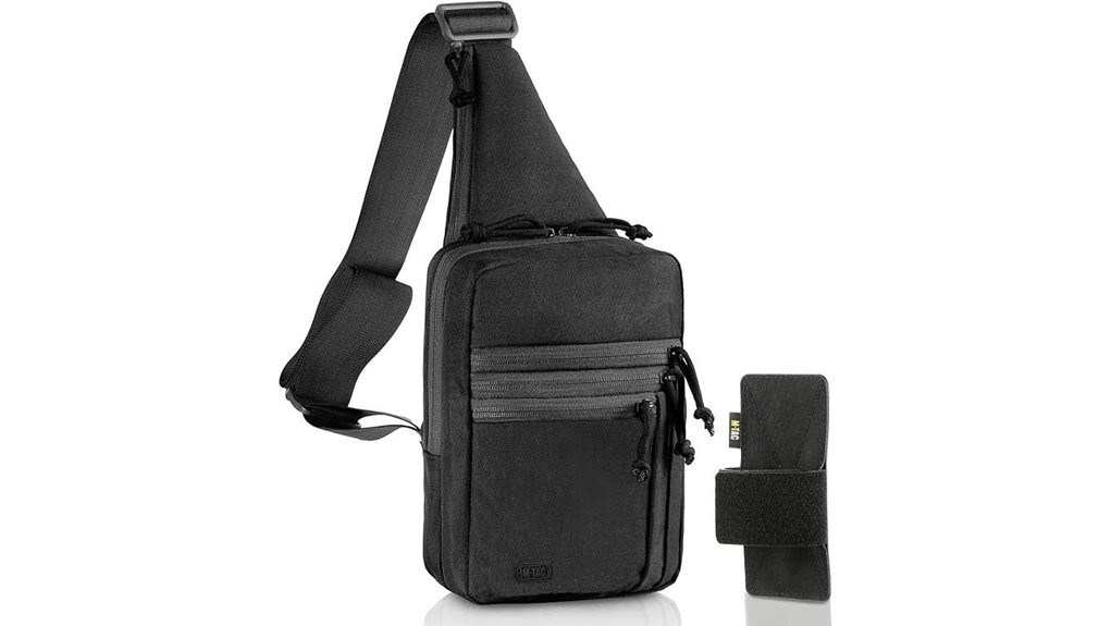 left handed tactical sling bag