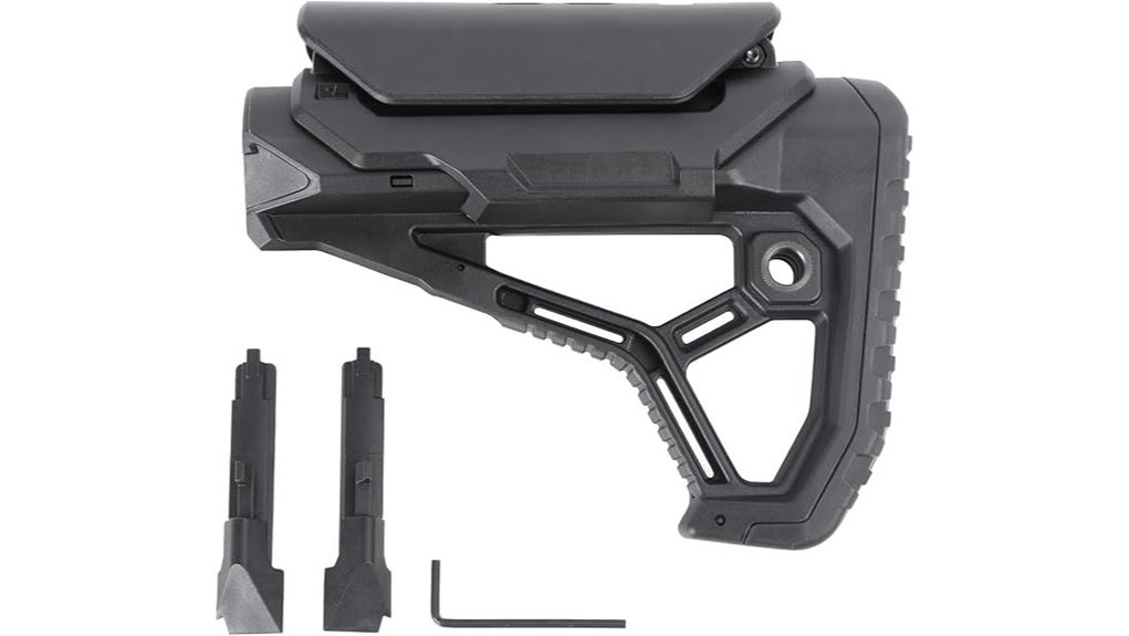lightweight nylon fixed stock