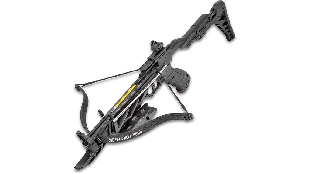 lightweight self cocking crossbow