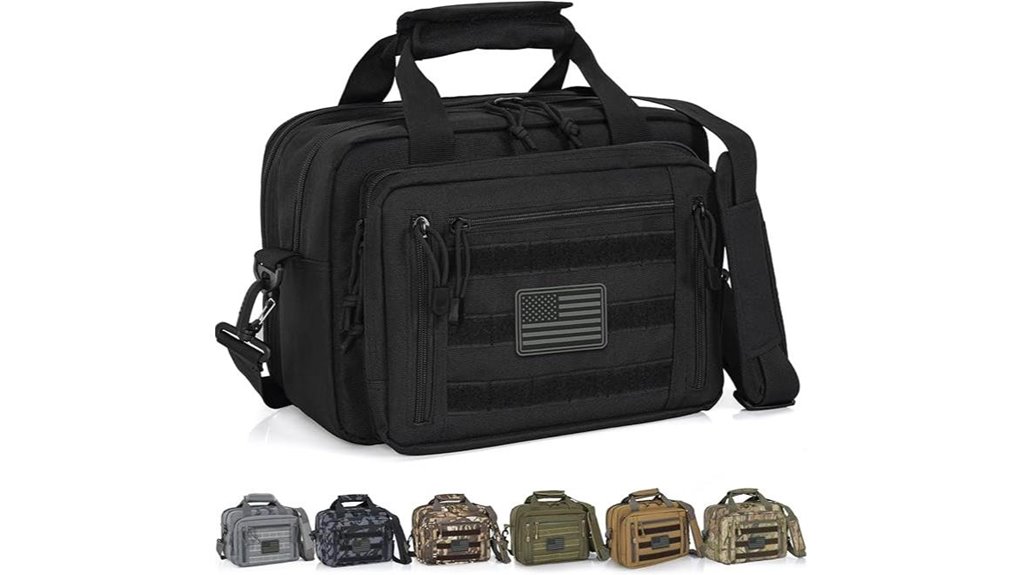 lockable shooting pistol case
