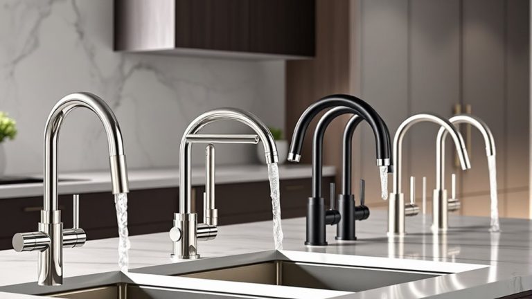 luxury kitchen faucet selections
