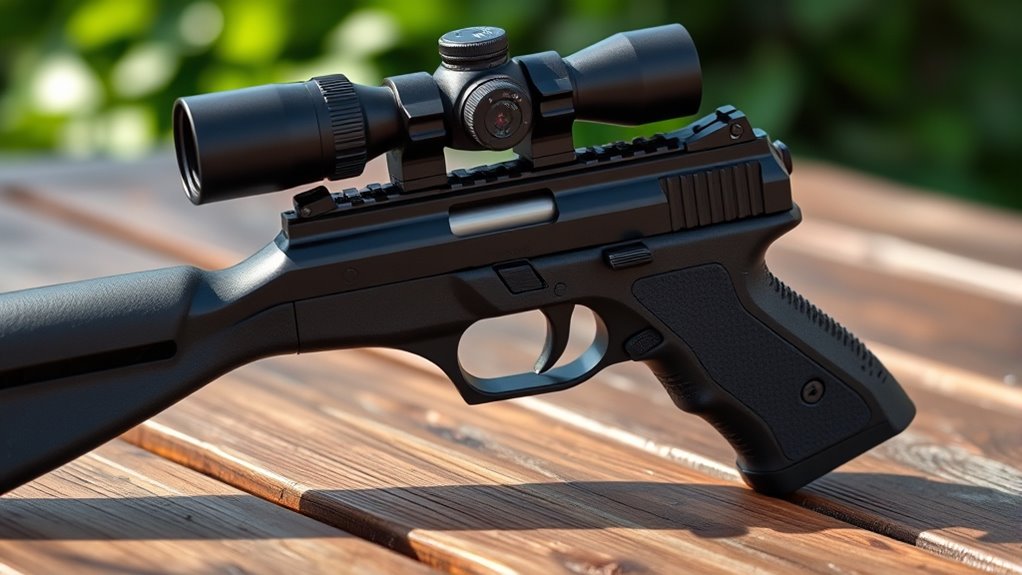 magnification eye relief reticle