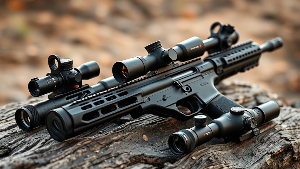magnification reticle durability compatibility