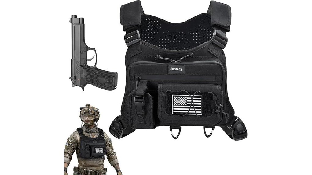 men s tactical chest bag