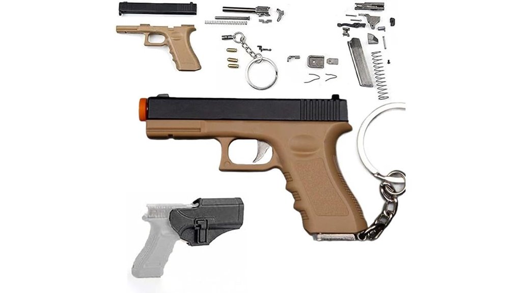 mini pistol keychain holster