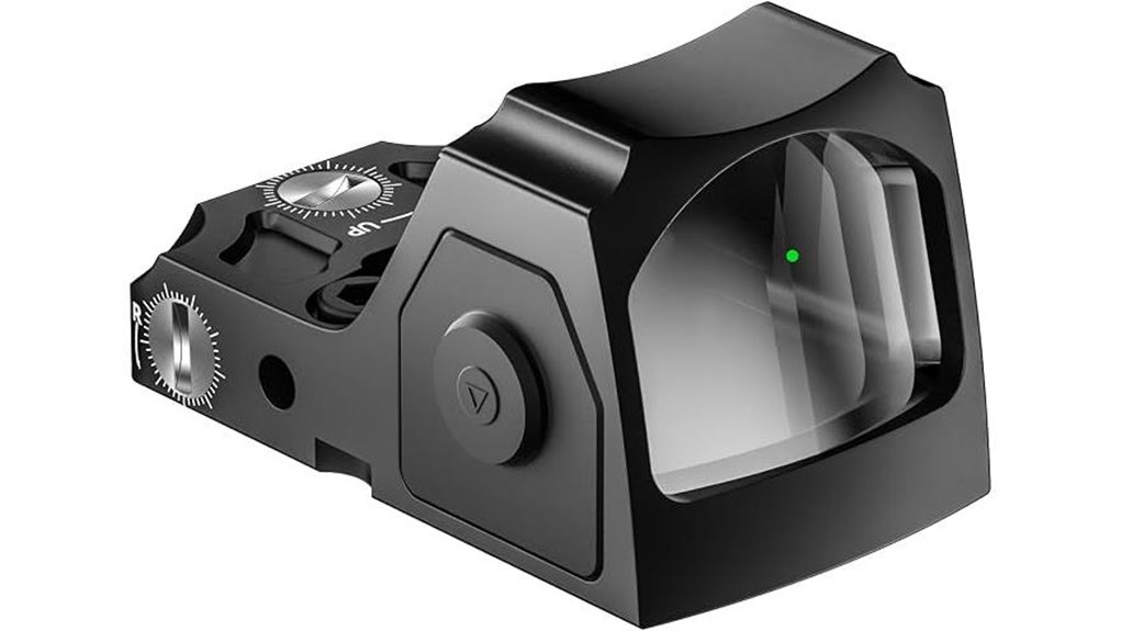motion activated red green sight