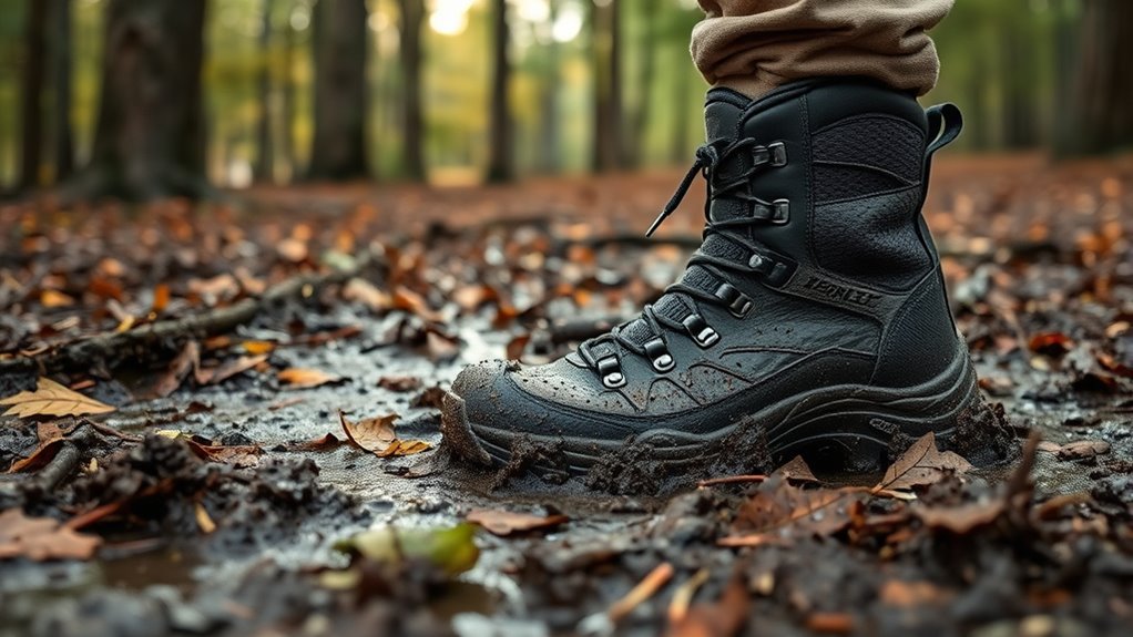 mud proof traction comfort