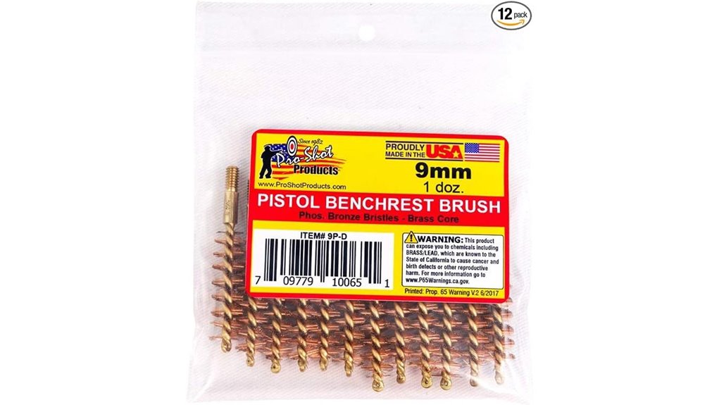 nine millimeter rifle cleaning brushes