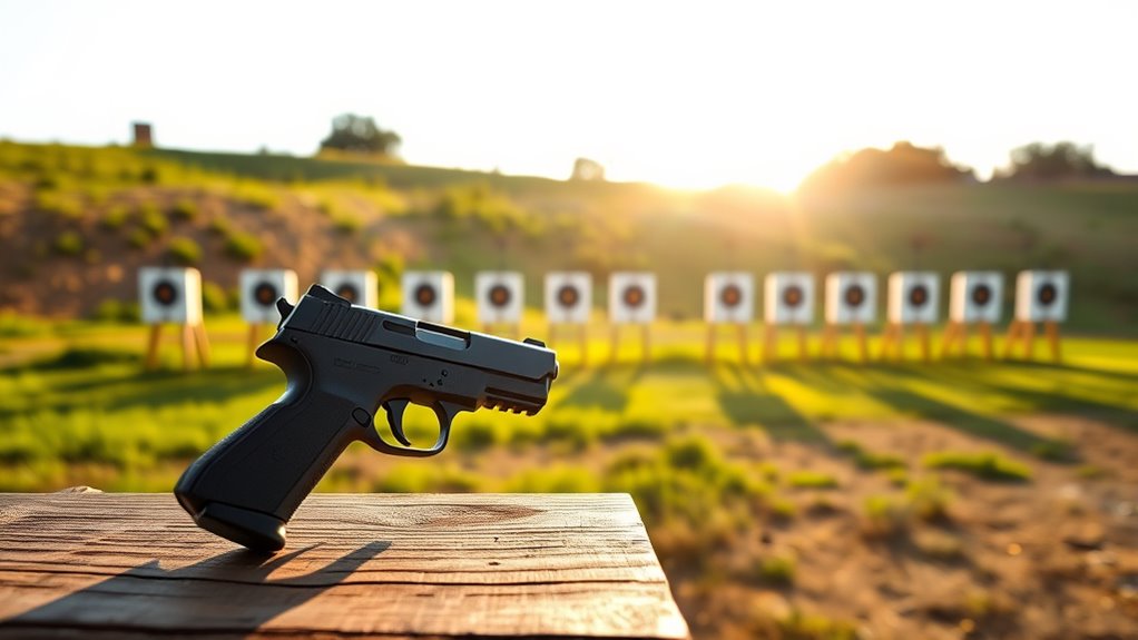 optimal pistol practice distances