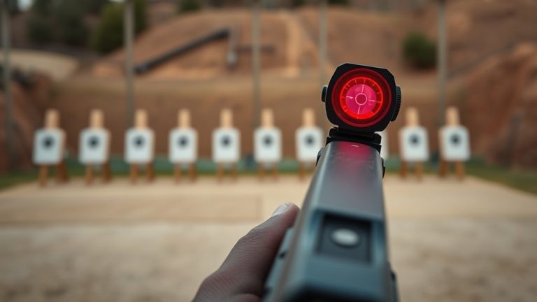 optimal pistol sight distances