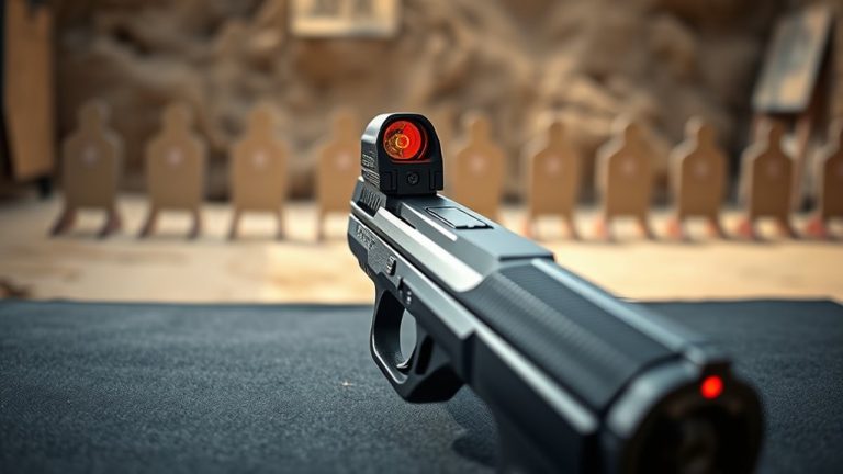 optimal pistol sight distances