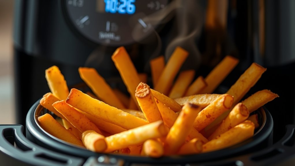 optimize fry cooking settings
