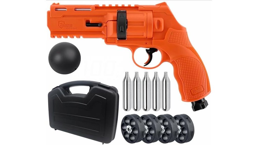paintball pistol with led