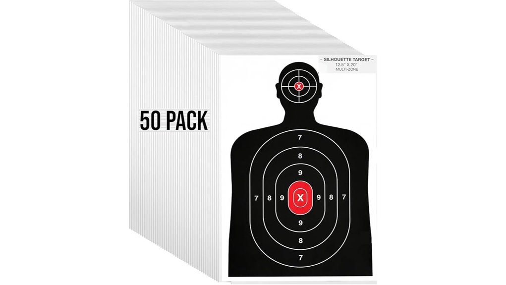 paper target for shooting