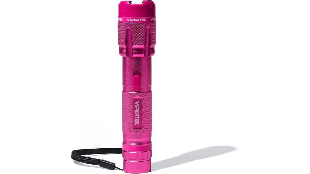 pink rechargeable stun gun