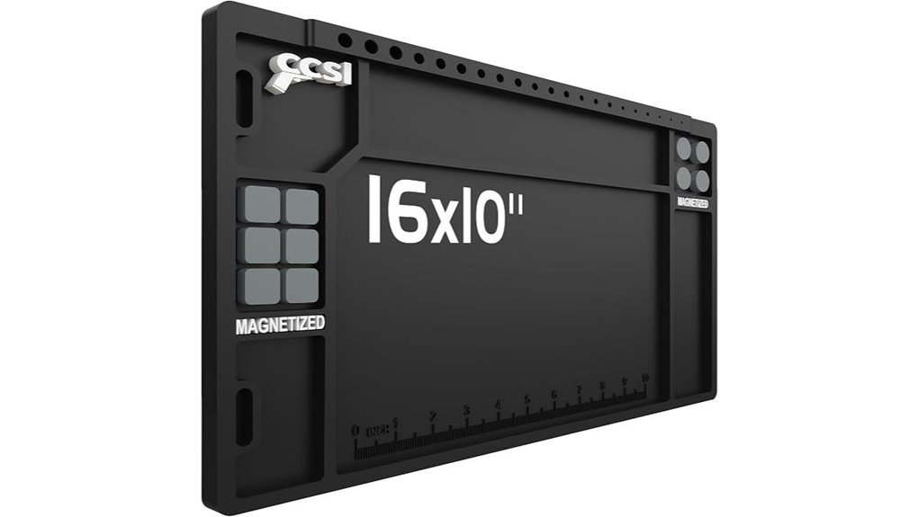 pistol cleaning mat organizer