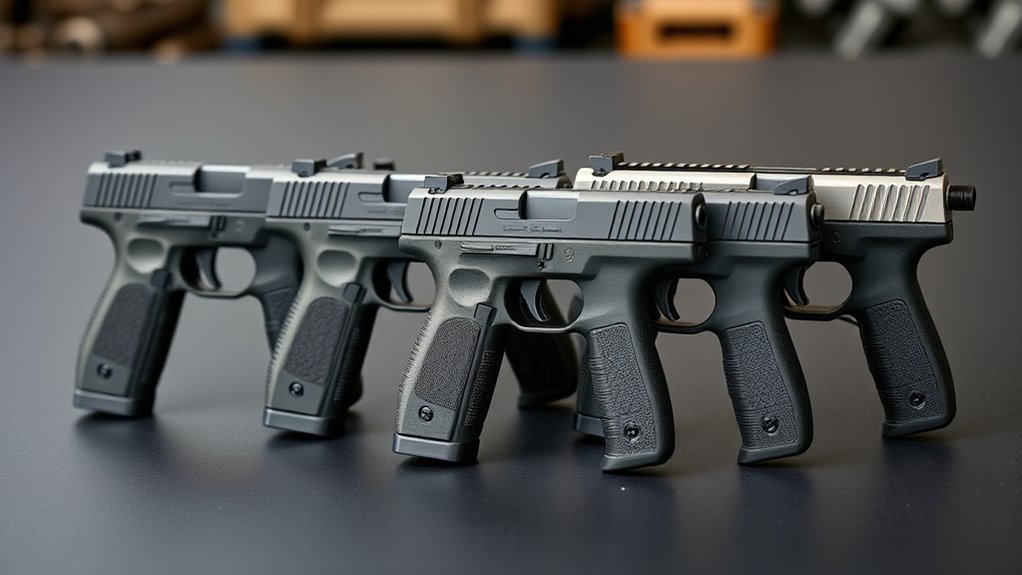 pistol features and ergonomics