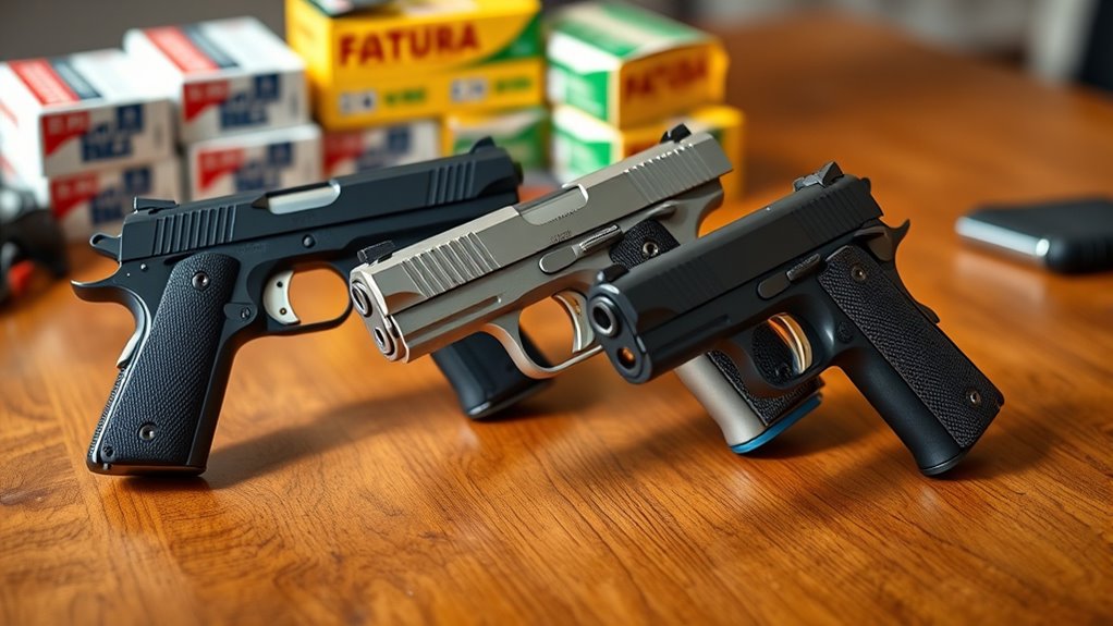 pistol features and maintenance