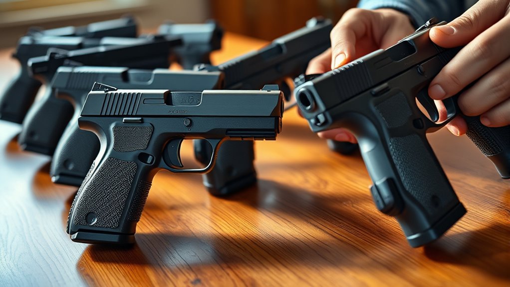 pistol features and safety