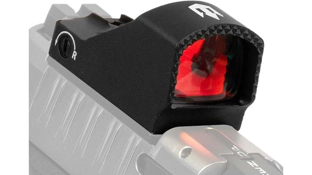 pistol micro red dot