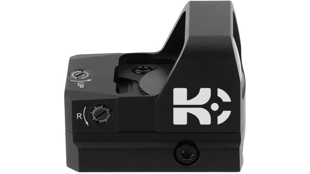 pistol mounted reflex sight