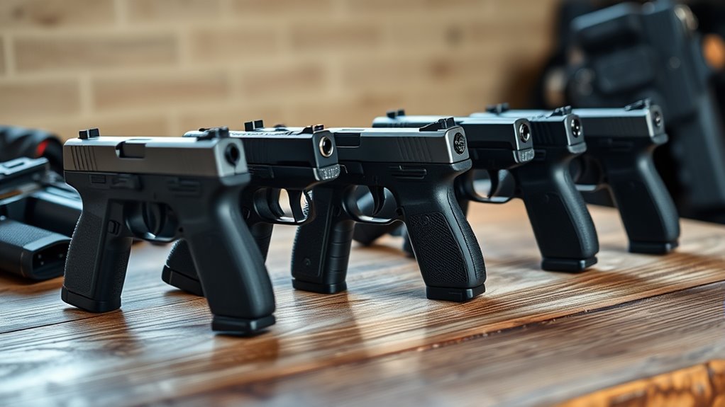 pistol size comfort features