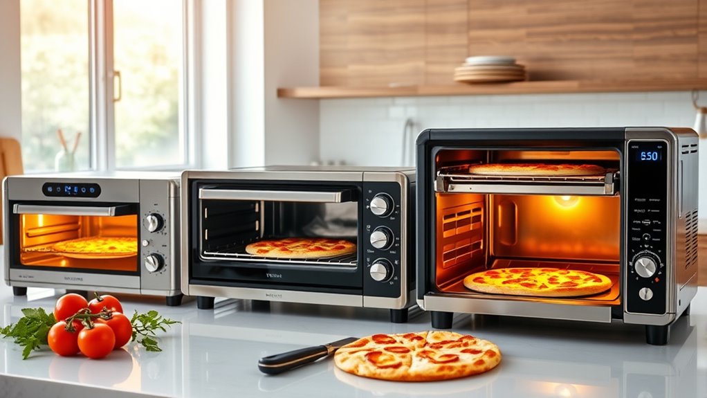 pizza oven capacity and features