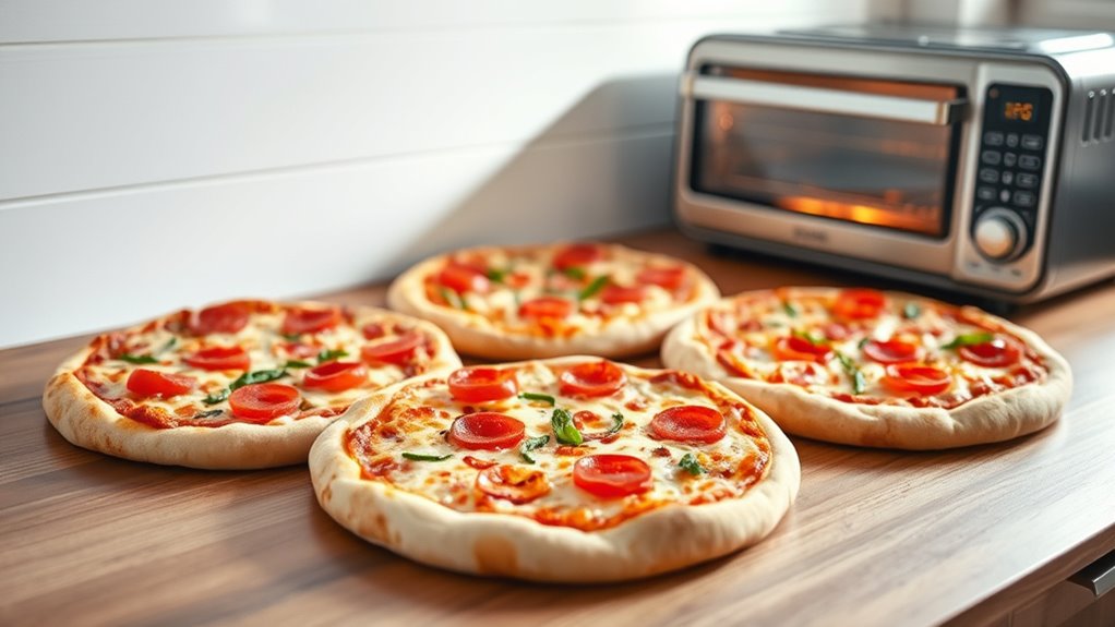 pizza size and toppings