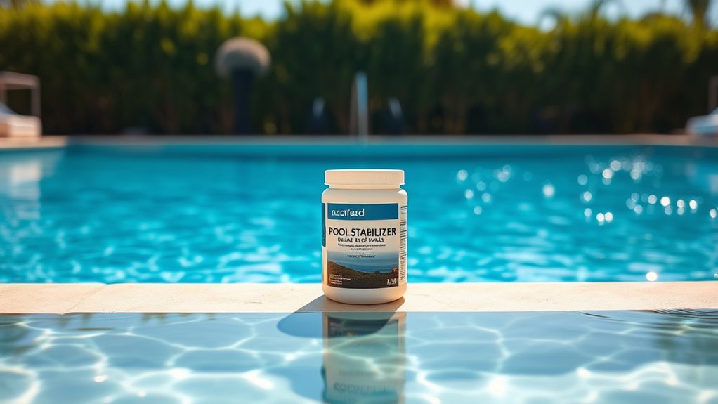 pool stabilizer compatibility and safety
