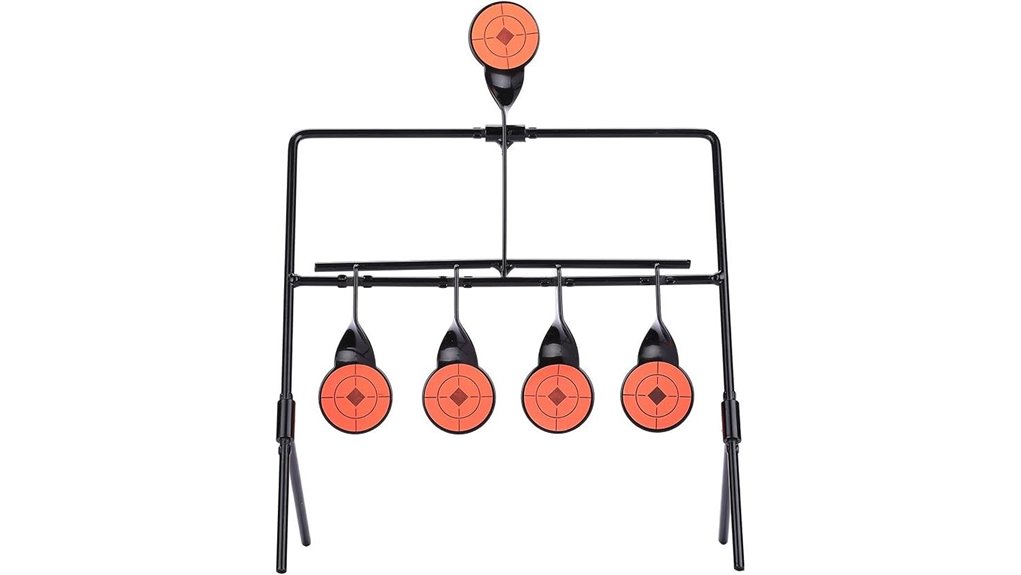 portable 22 177 shooting target