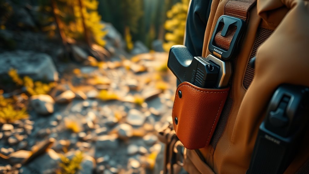 portable reliable hiking pistol