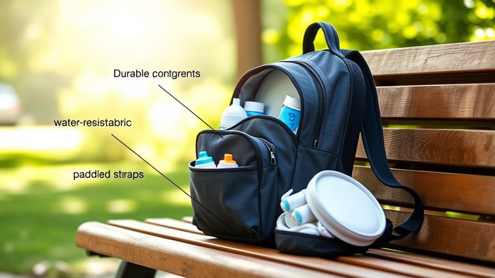 practical durable organized backpack
