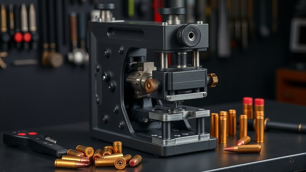 press stations and caliber handling