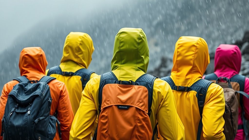 rainproof breathable durable jacket