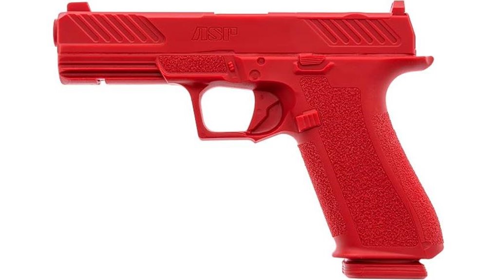 realistic asp red gun
