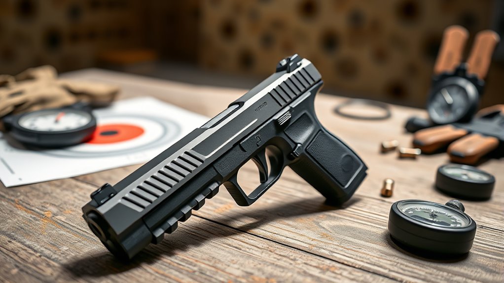 realistic durable training pistol