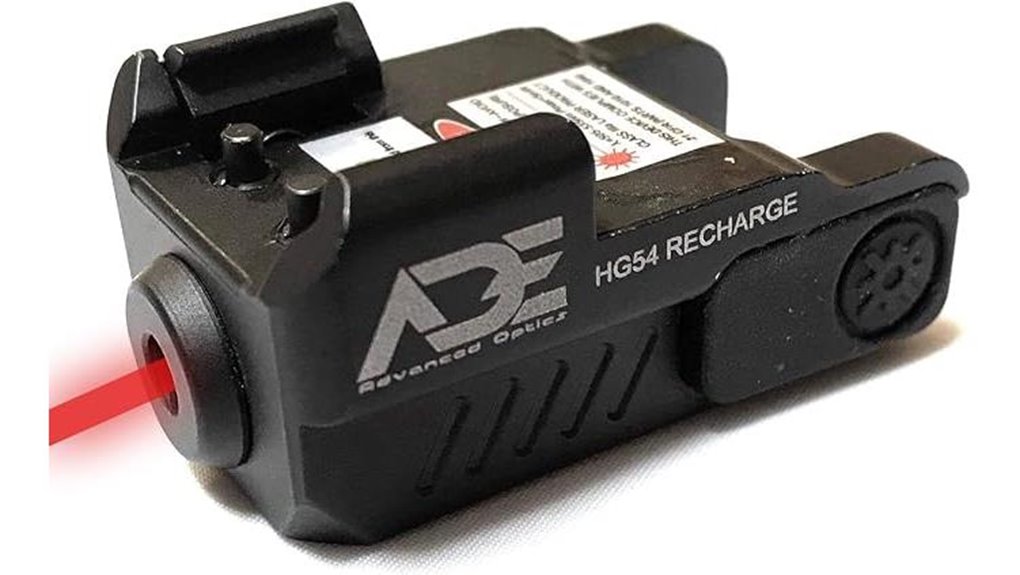 rechargeable laser pistol light