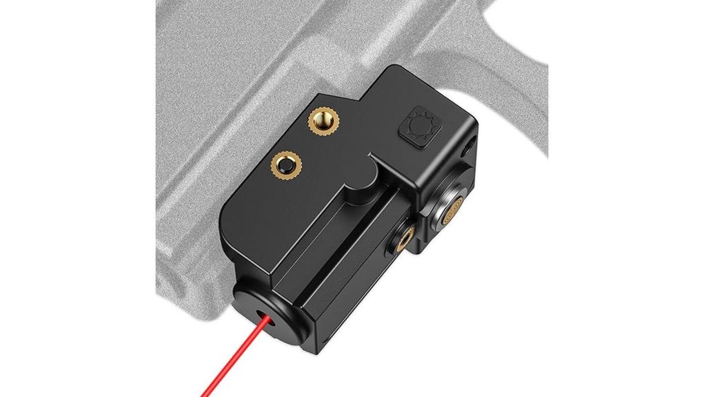 rechargeable magnetic laser sight
