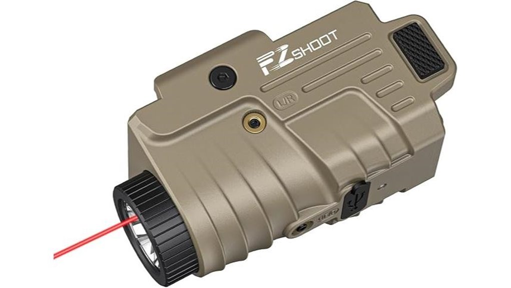 rechargeable pistol laser light