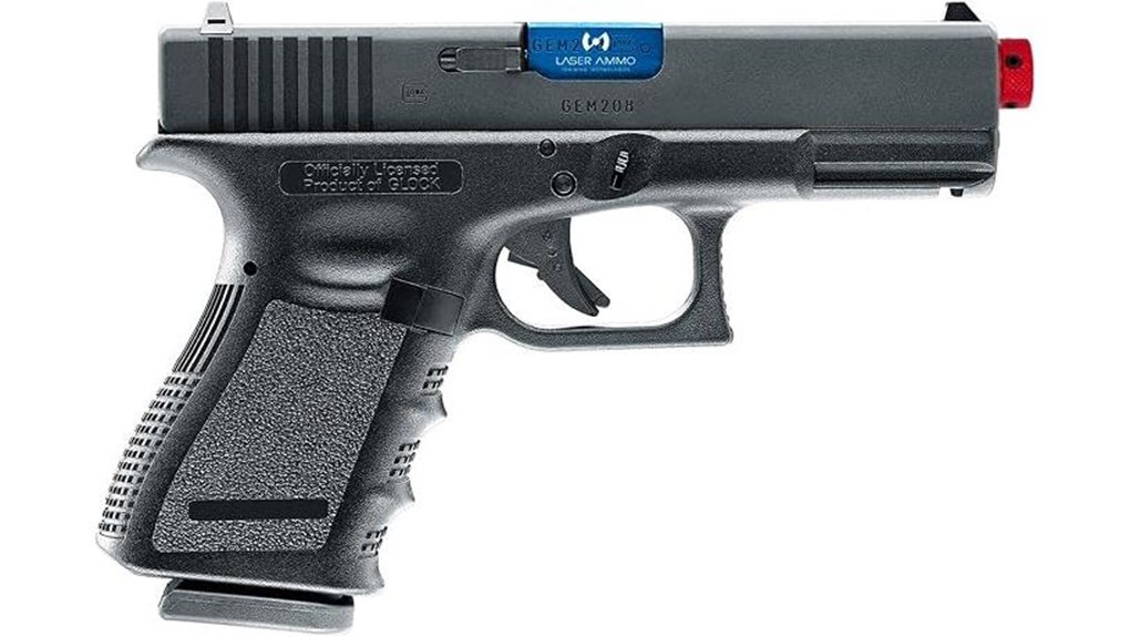 recoil activated laser training