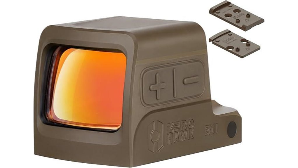 red and green dot sight