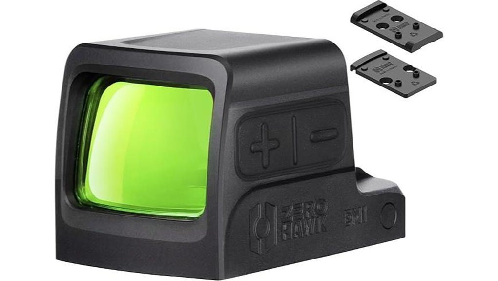 red and green dot sight
