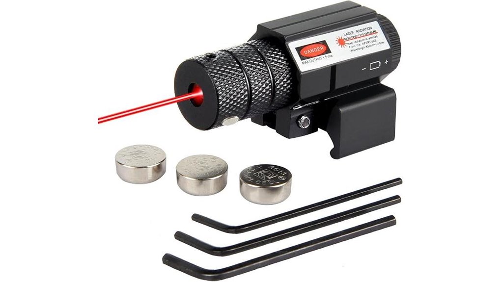 red dot laser sight